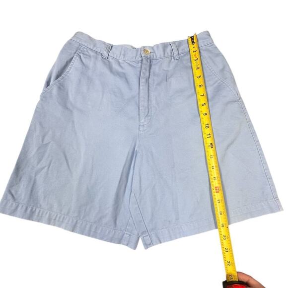 Lauren Ralph Lauren Women’s Chino Shorts Size 8 Light Blue 100% Cotton - Picture 3 of 7
